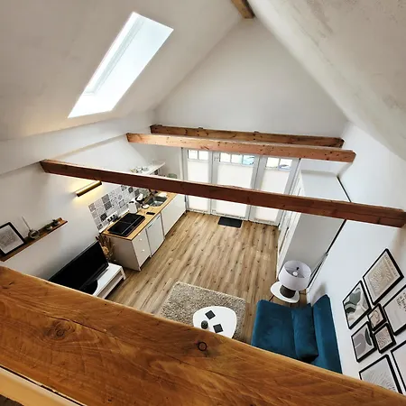 Modernes 1-zimmer-apartment Mit Galerie-schlafkoje Im Skandinavischen Stil Apartment *