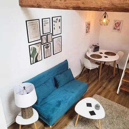 Modernes 1-zimmer-apartment Mit Galerie-schlafkoje Im Skandinavischen Stil Apartment *